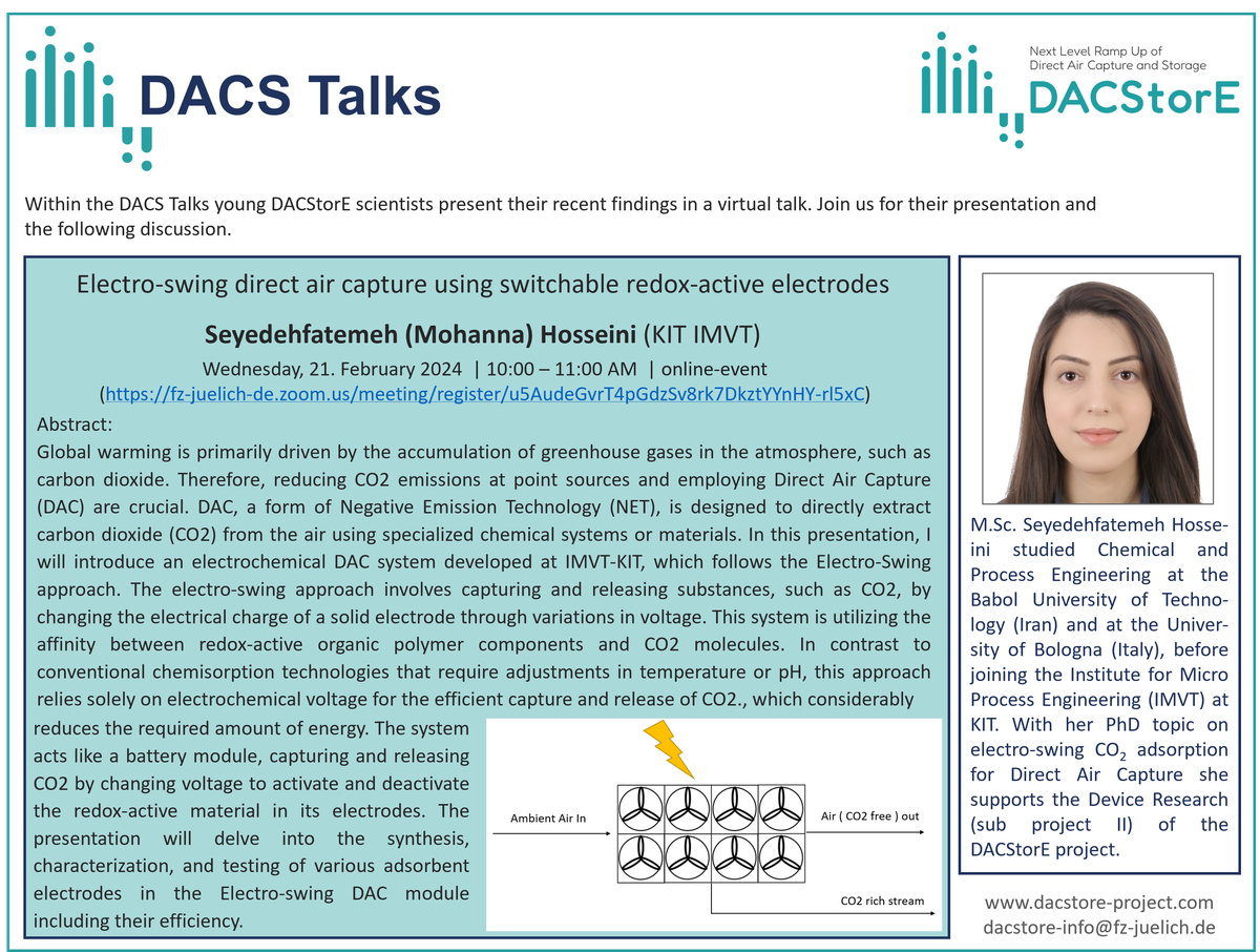 DACS Talk by Seyedehfatemeh (Mohanna) Hosseini (KIT IMVT) on 21.02.2024
